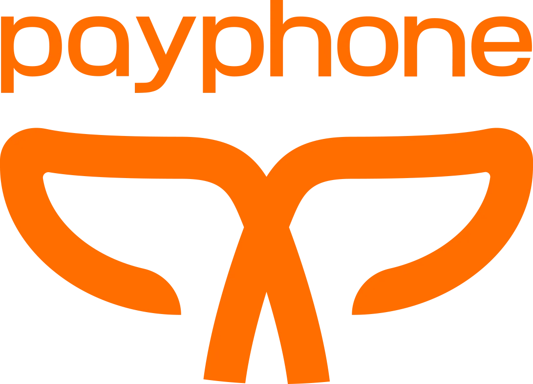 Logo Payphone naranja vertical